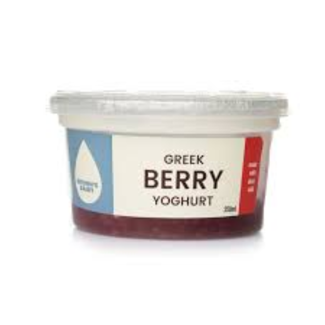 BROWNS GREEK YOGHURT BERRY 250ML